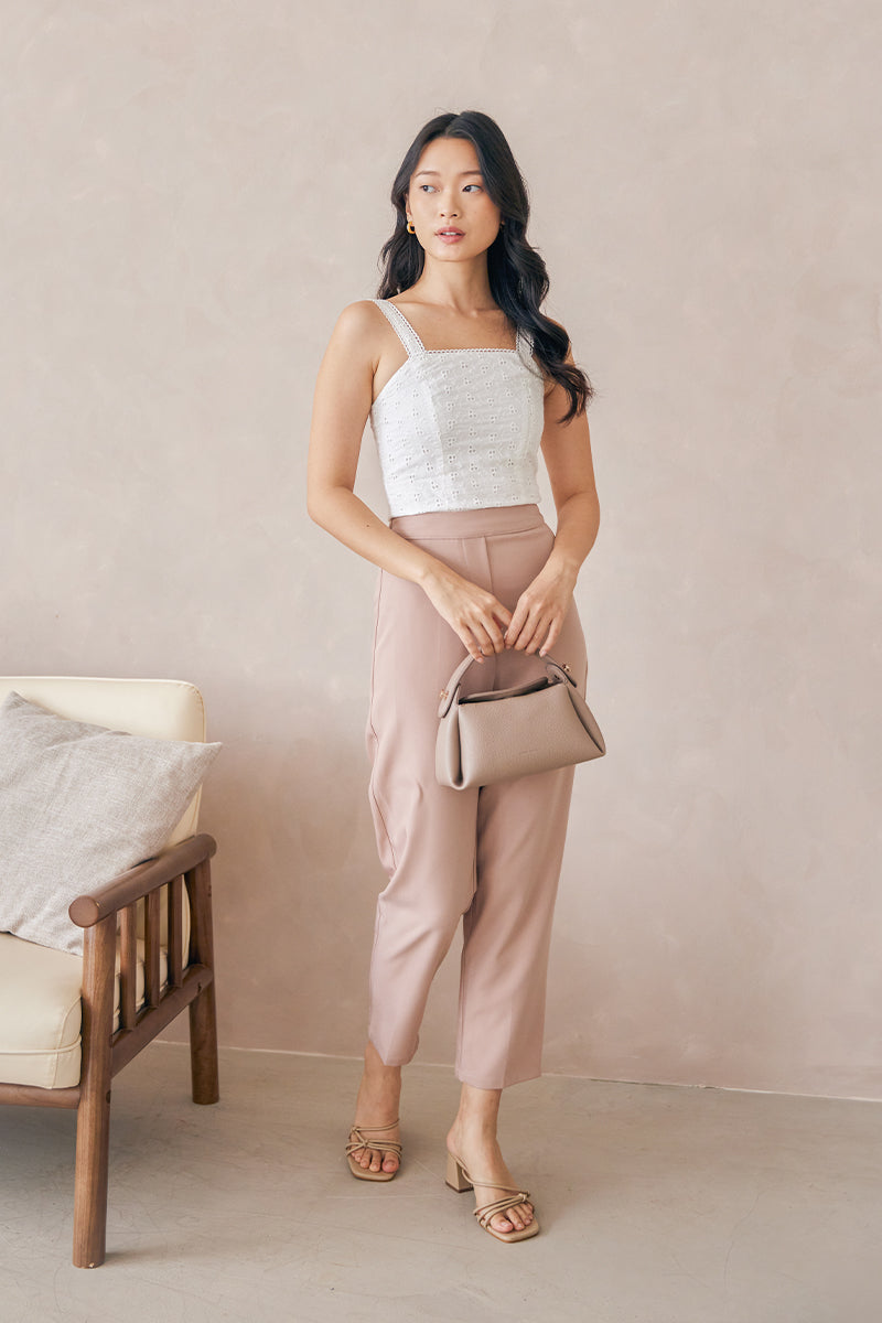 Hayden Strappy Knot Heels in Nude – Sunday Staples