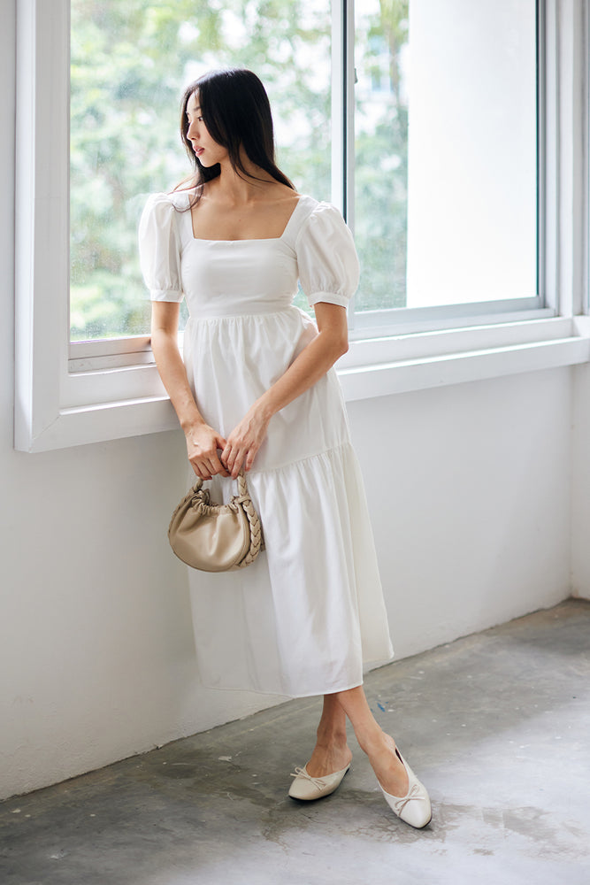 
                  
                    Nyssa Ballet Mules in Ivory
                  
                