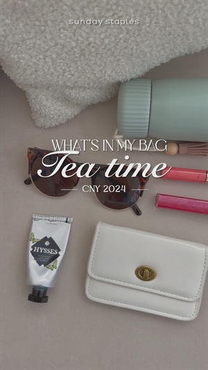 
                  
                    Load and play video in Gallery viewer, Tea Time Braided Bag in Oat
                  
                