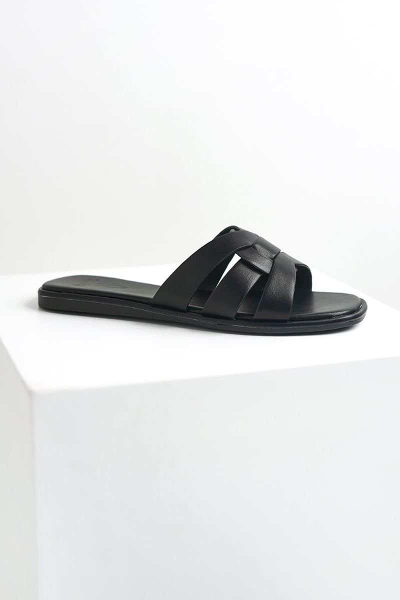 Bondi Sliders in Black