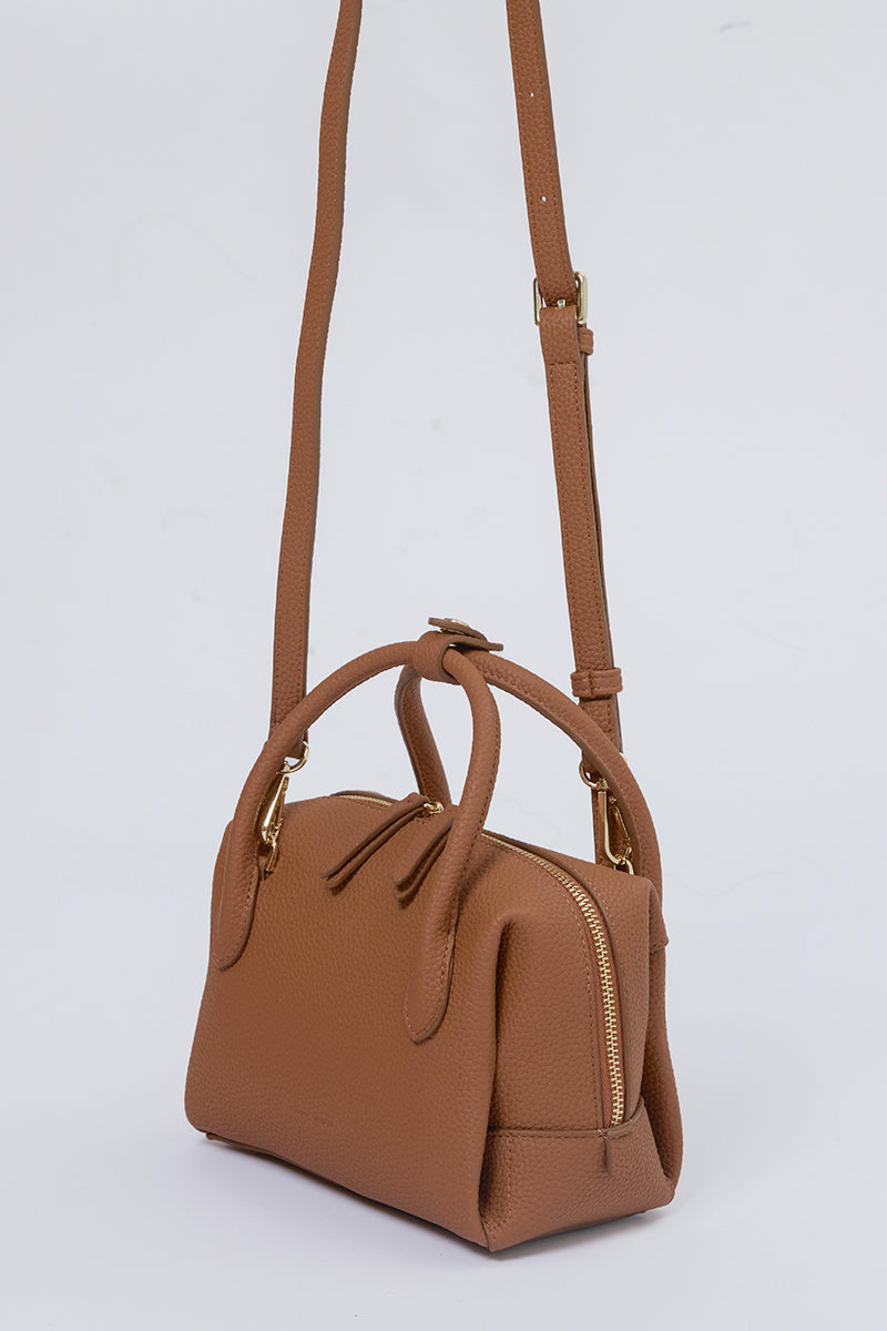 Boston Bowling Bag in Camel