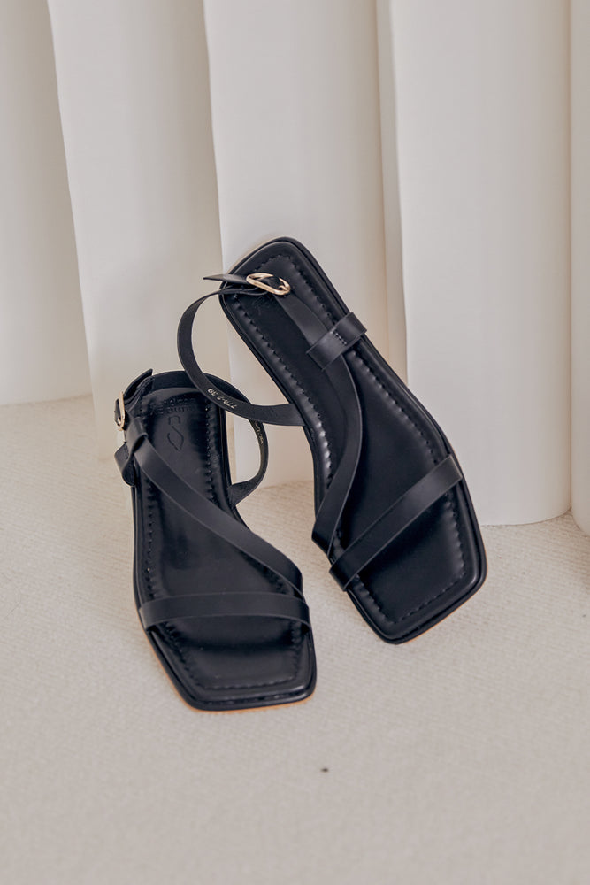
                  
                    Kenzi Strappy Sandals in Black
                  
                