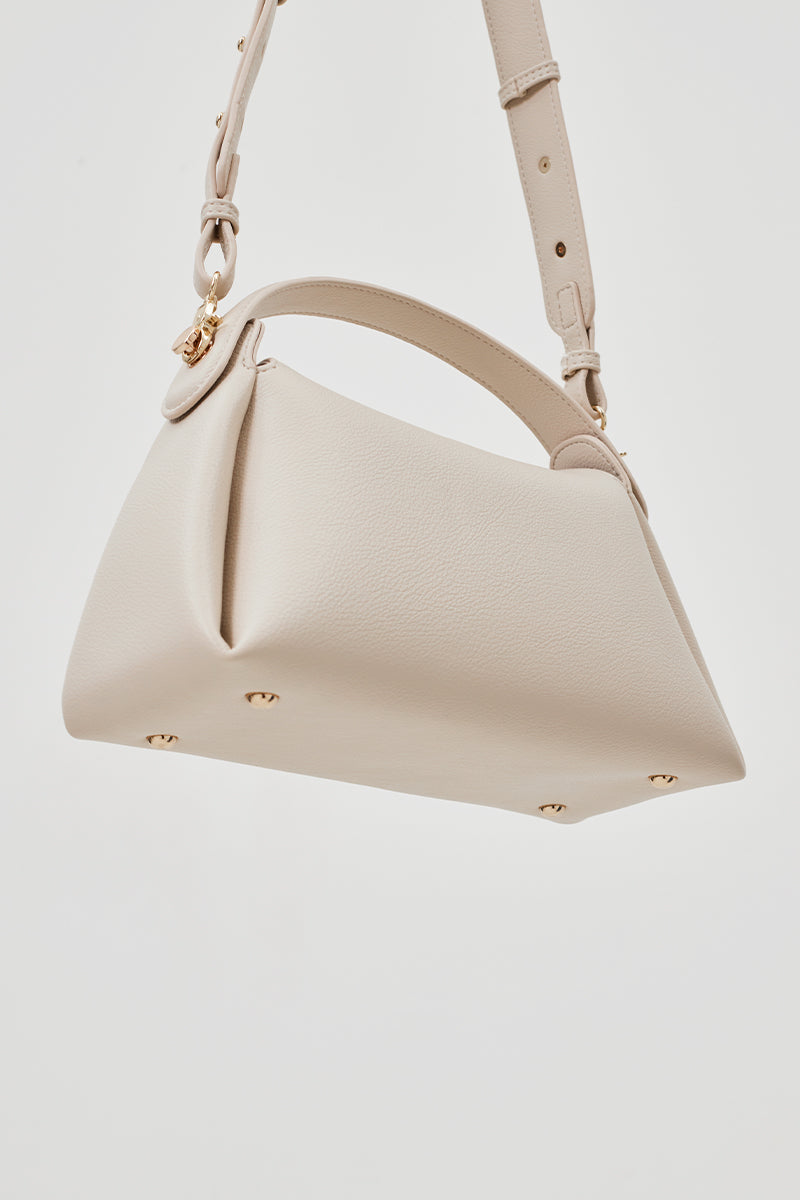 Milan 28 Top-handle Bag in Bone