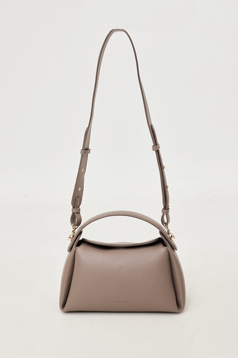 Milan 28 Top-handle Bag in Taupe