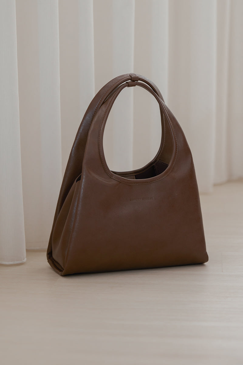 Fuji Small Hobo Bag in Earth