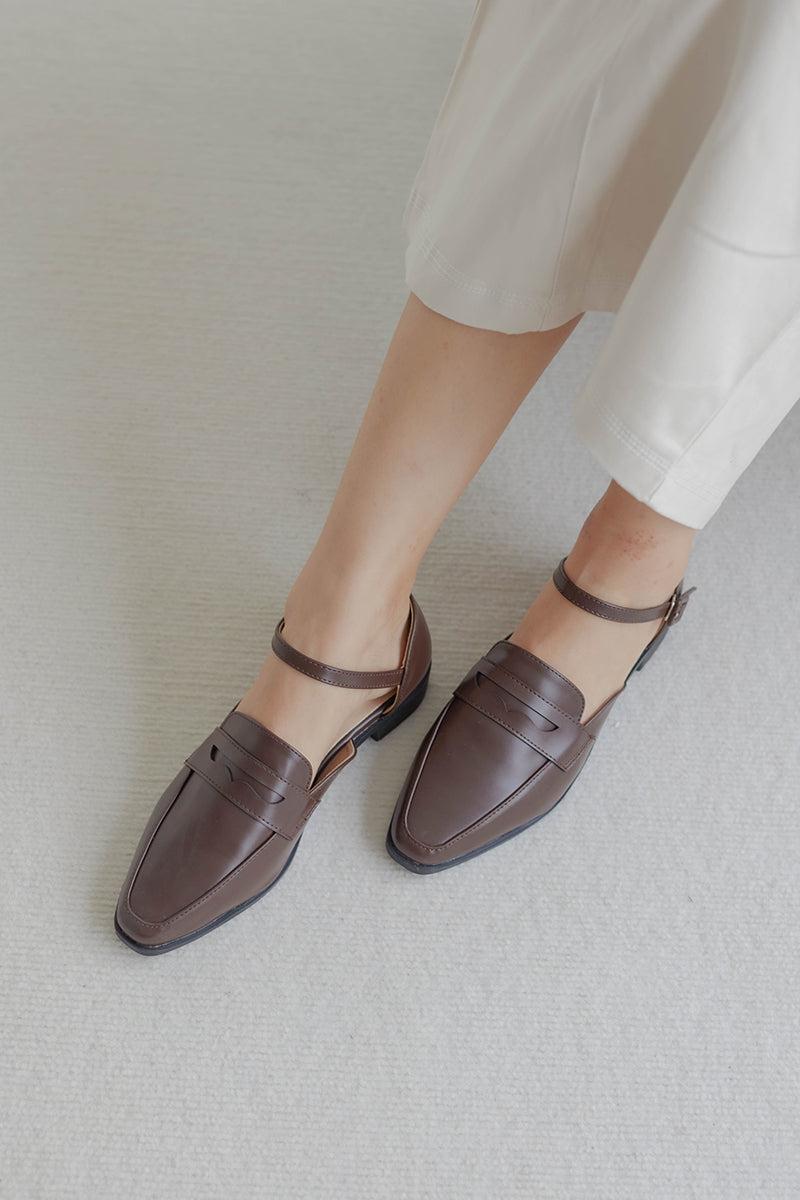 Rhode Loafers in Mahogany