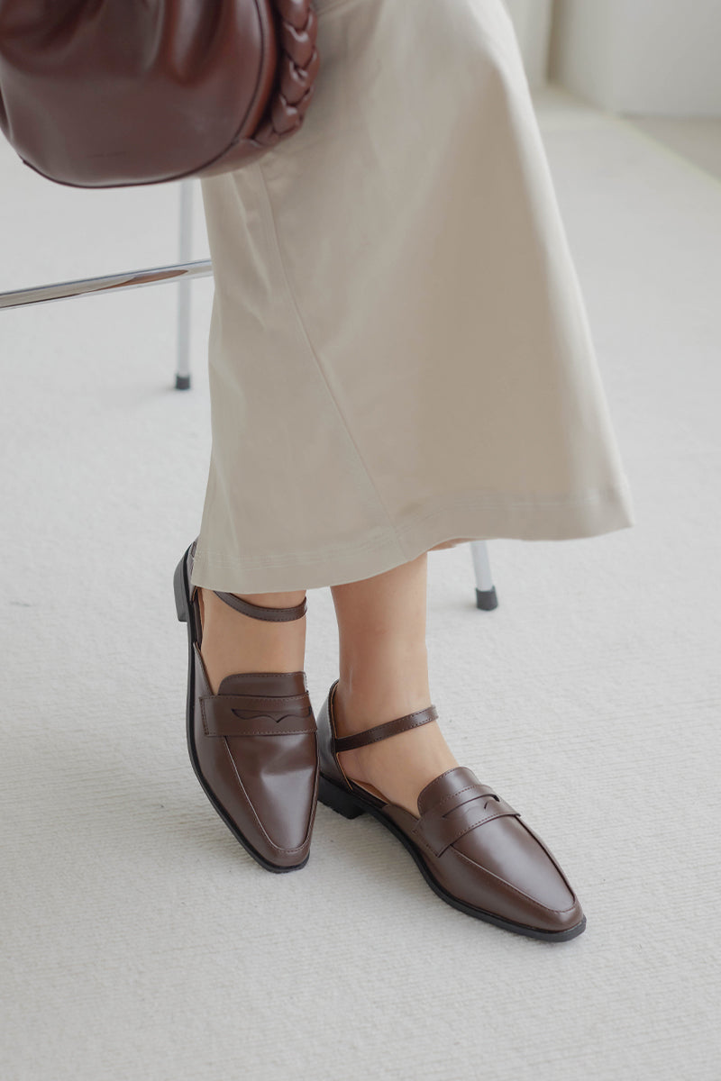 Rhode Loafers in Mahogany