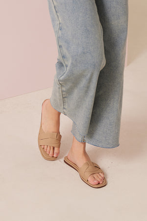
                  
                    Ruka Sliders in Pale Taupe
                  
                