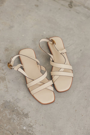 
                  
                    Skye Strappy Sandals in Cream
                  
                