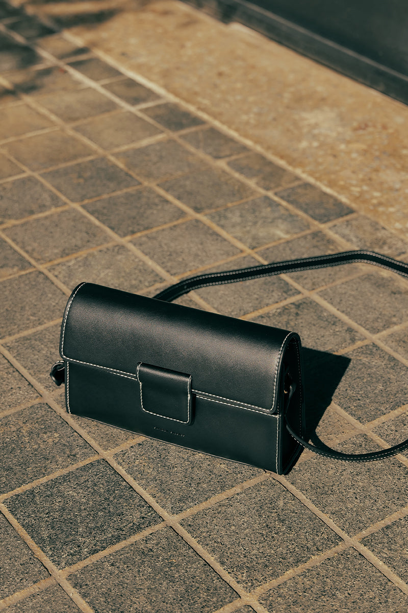 Tokyo Box Bag in Black