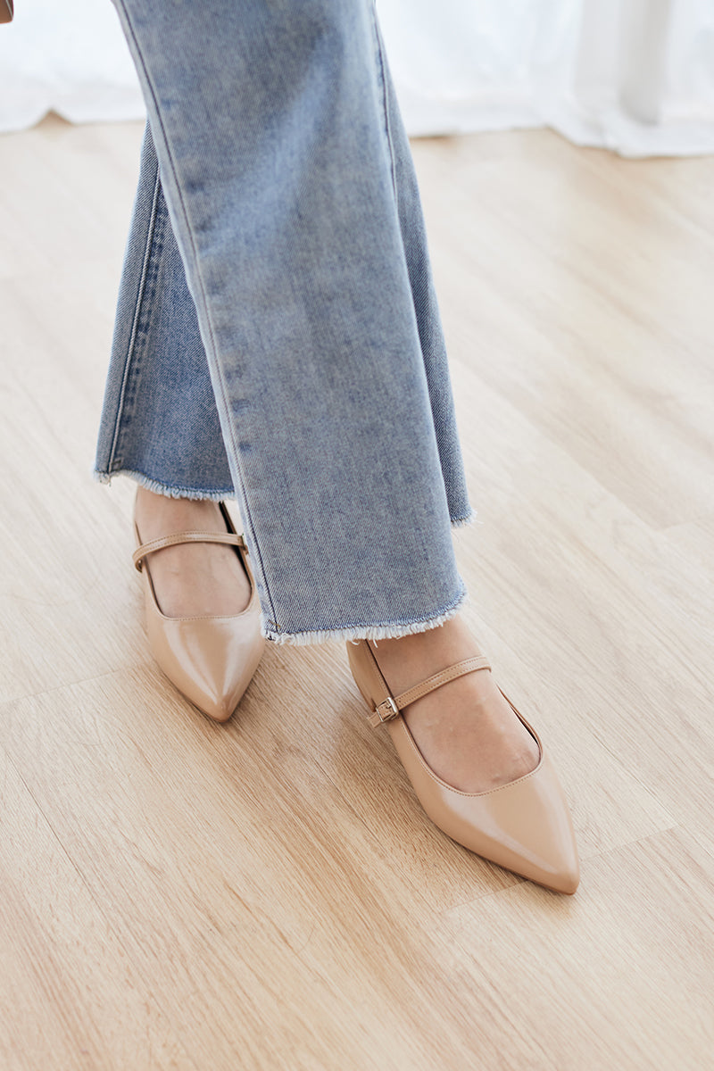 Jennie Maryjane Flats in Cinnamon