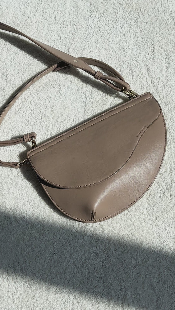 
                  
                    Load and play video in Gallery viewer, The Clair Bag in Taupe
                  
                