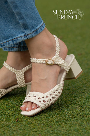 
                  
                    Alba Hand-Woven Sandals in Cream
                  
                