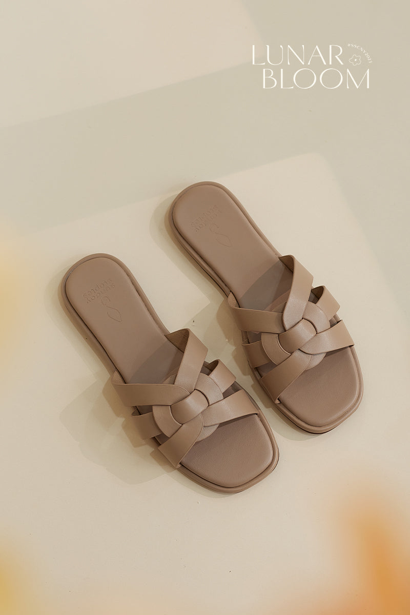 Bondi Sliders in Taupe