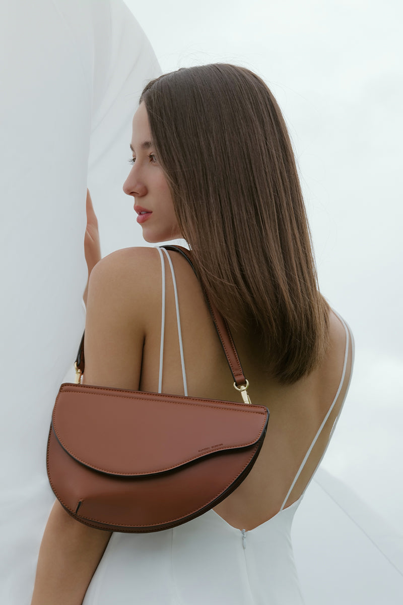 The Clair Bag in Caramel