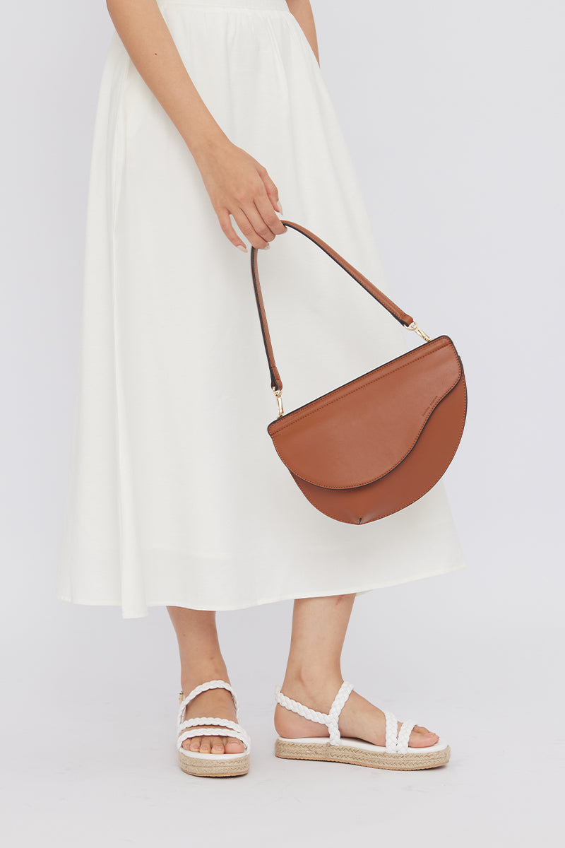 The Clair Bag in Caramel