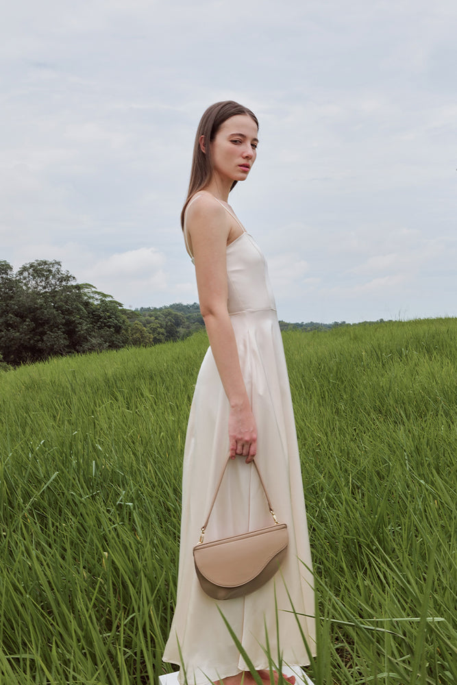 The Clair Bag in Taupe