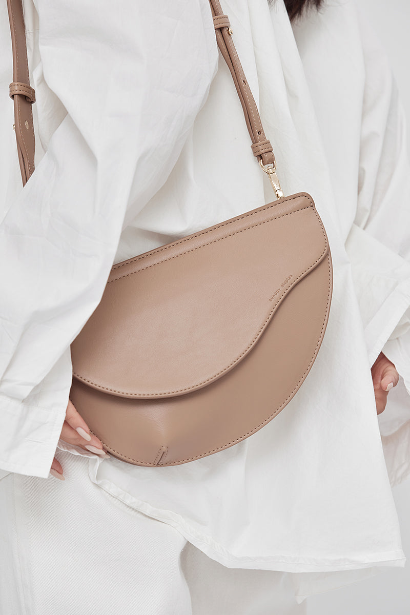 The Clair Bag in Taupe