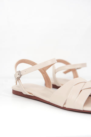 
                  
                    Cerys Sandals in Cream
                  
                