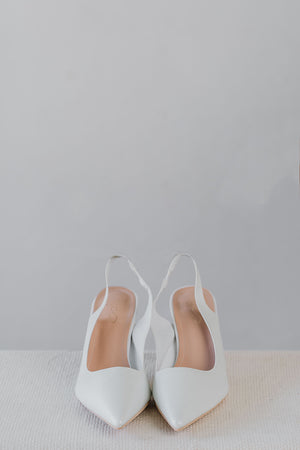 
                  
                    Astrid Heels in White
                  
                