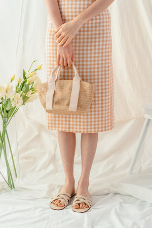 
                  
                    Dover Puffy Weave Sliders in Cream
                  
                