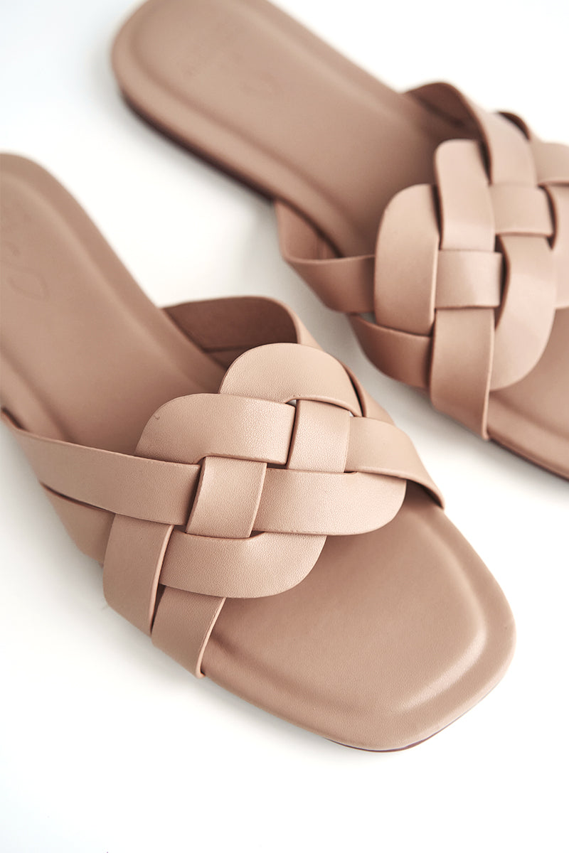 Hyacinth Sliders in Nude