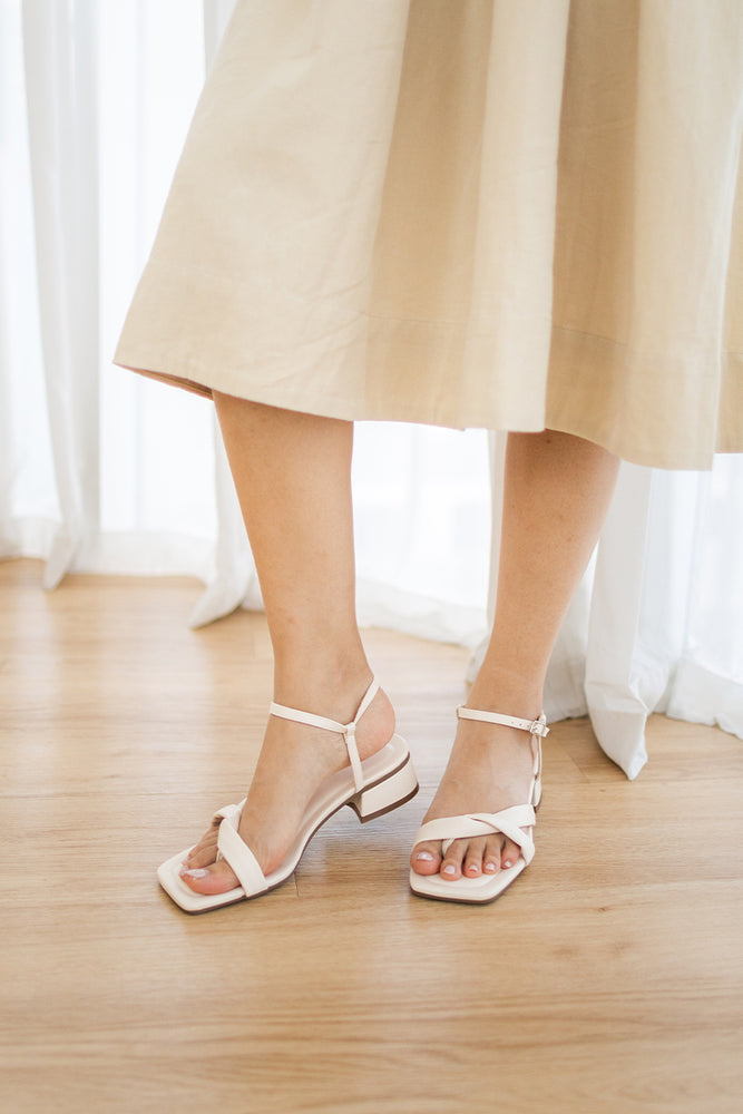 
                  
                    Kamryn Sandals in Cream
                  
                