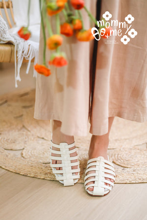 
                  
                    Kyler Bone Sliders in Cream
                  
                