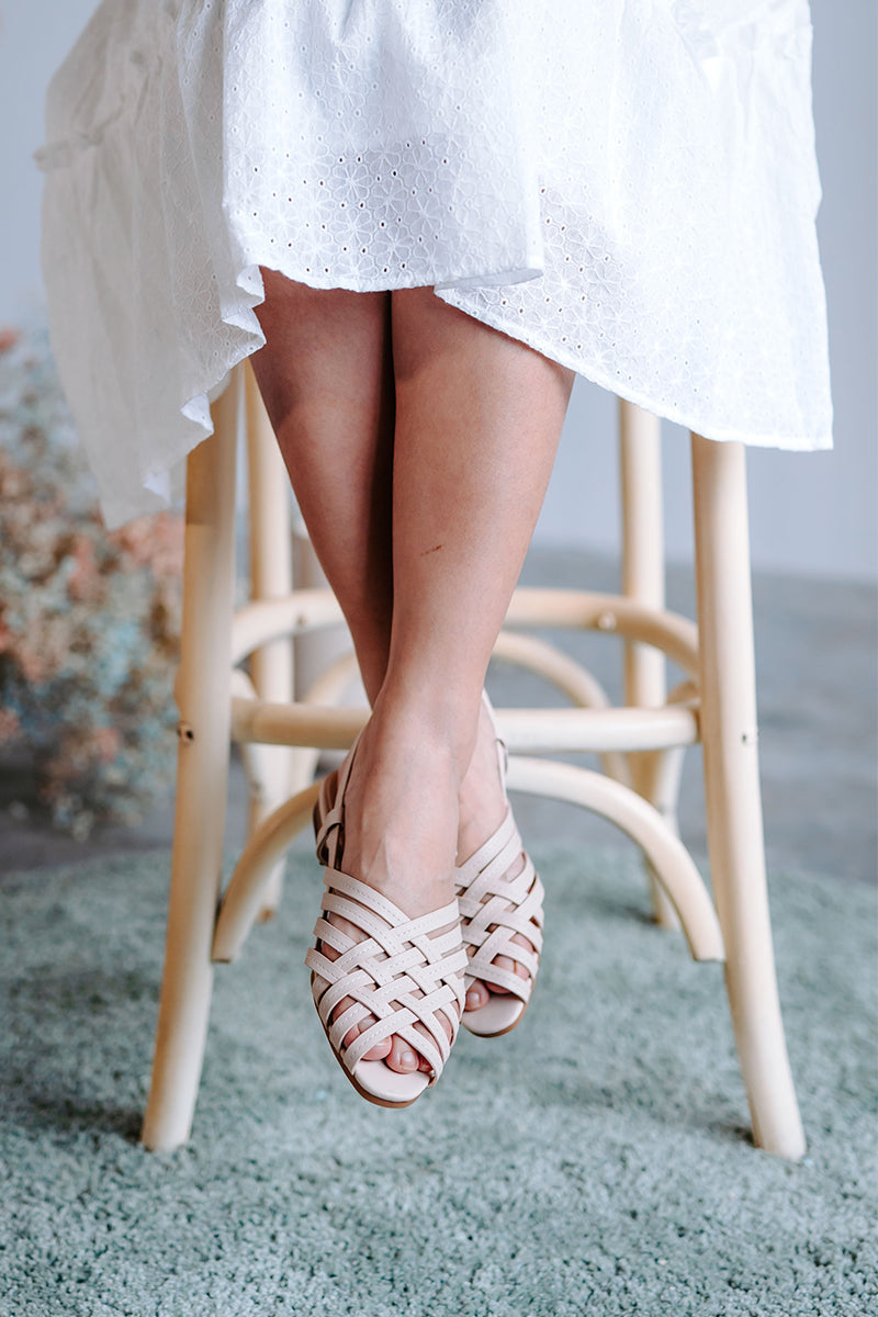 Maisie Flats in Cream