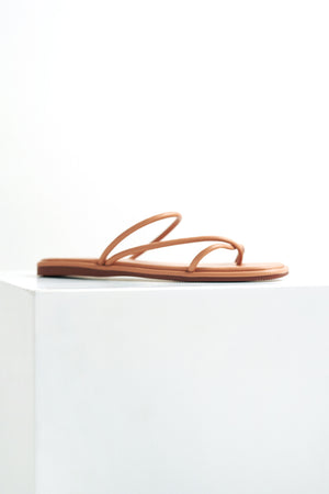 
                  
                    Ollie Strappy Sliders in Tan
                  
                