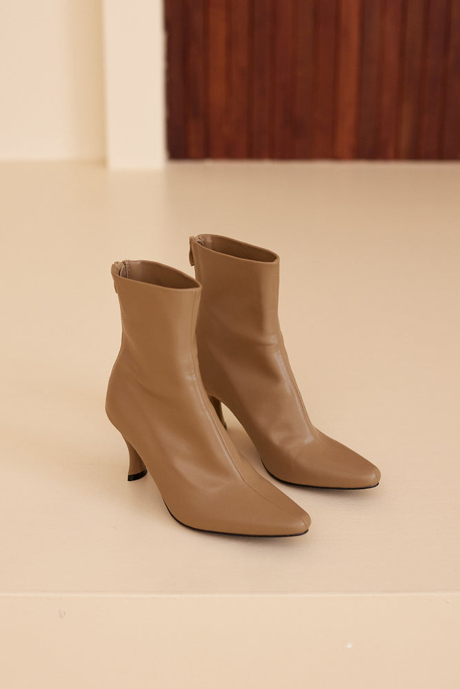
                  
                    Rayne Blade Heel Ankle Boots in Khaki
                  
                