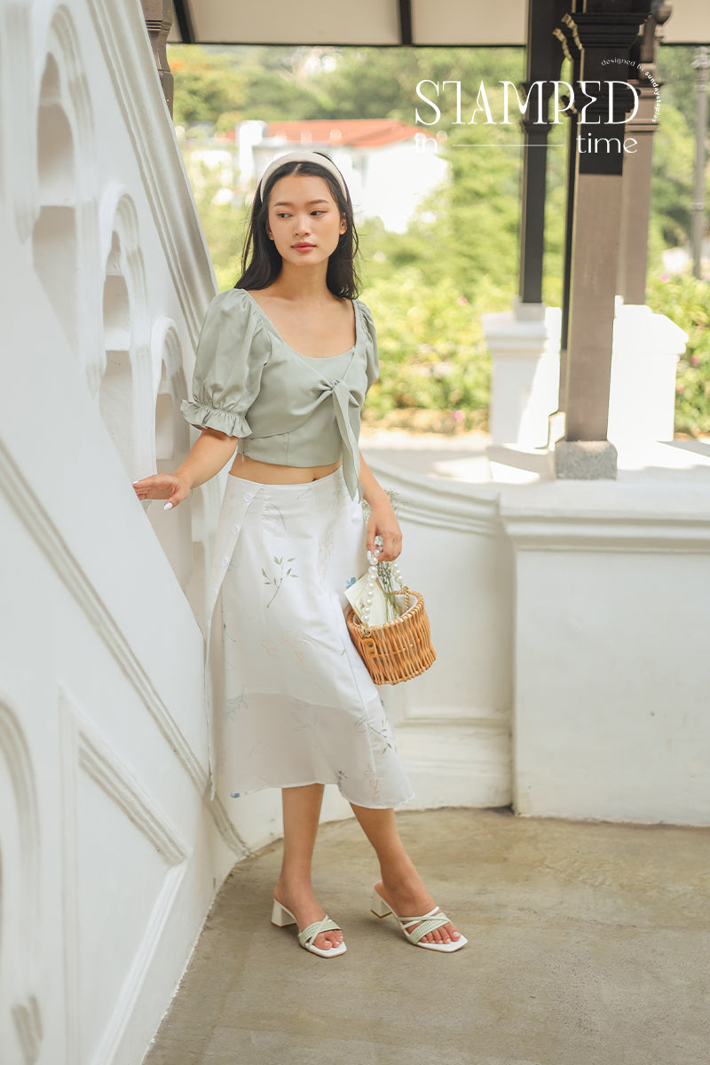 Vienna Lasercut Heels in White