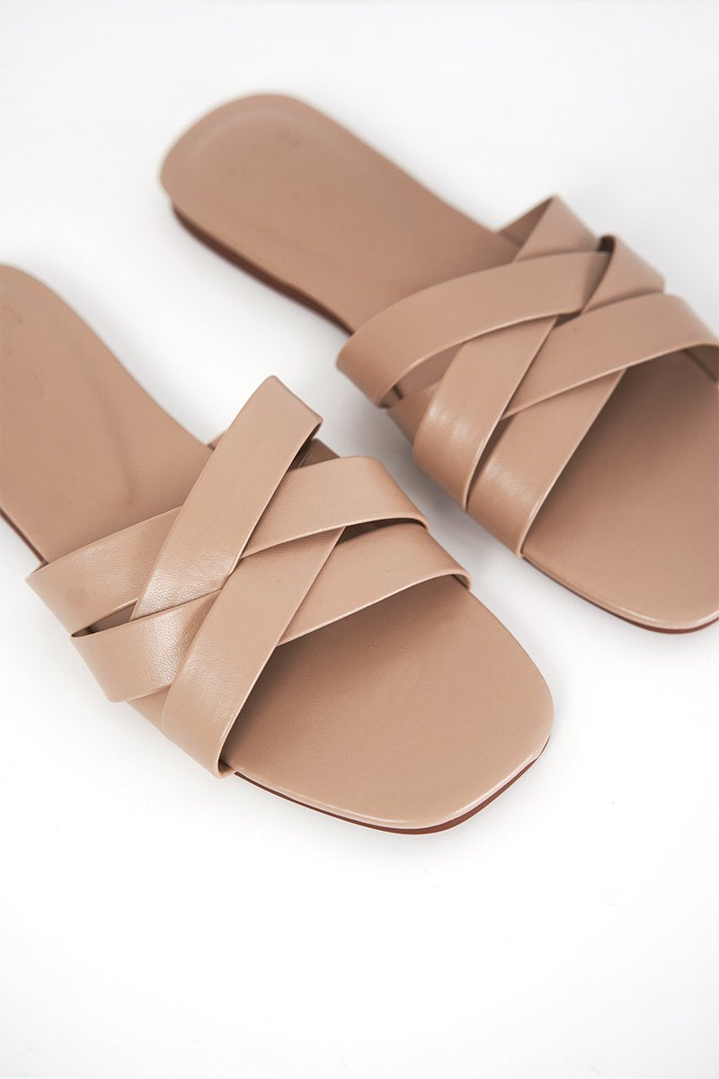 Elodie Sliders in Nude